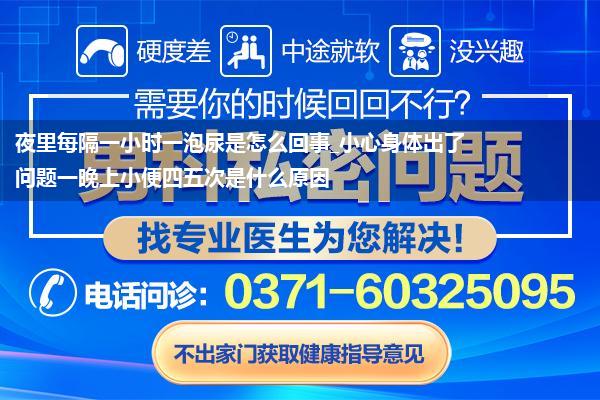 夜里每隔一小时一泡尿是怎么回事_小心身体出了问题一晚上小便四五次是什么原因